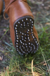 Das Schuhwerk römischer Soldaten war mit Nägeln beschlagen. (Bild: FAU/Mathias Orgeldinger)