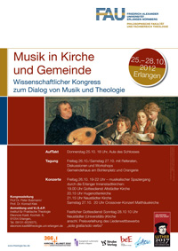 Plakat Kongress Musik in Kirche und Gemeinde