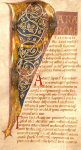 Illustration aus der Gumbertusbibel (Bild: Universitätsbibliothek Erlangen)