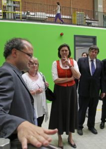 Bundesministerin Aigner besucht die FAU
