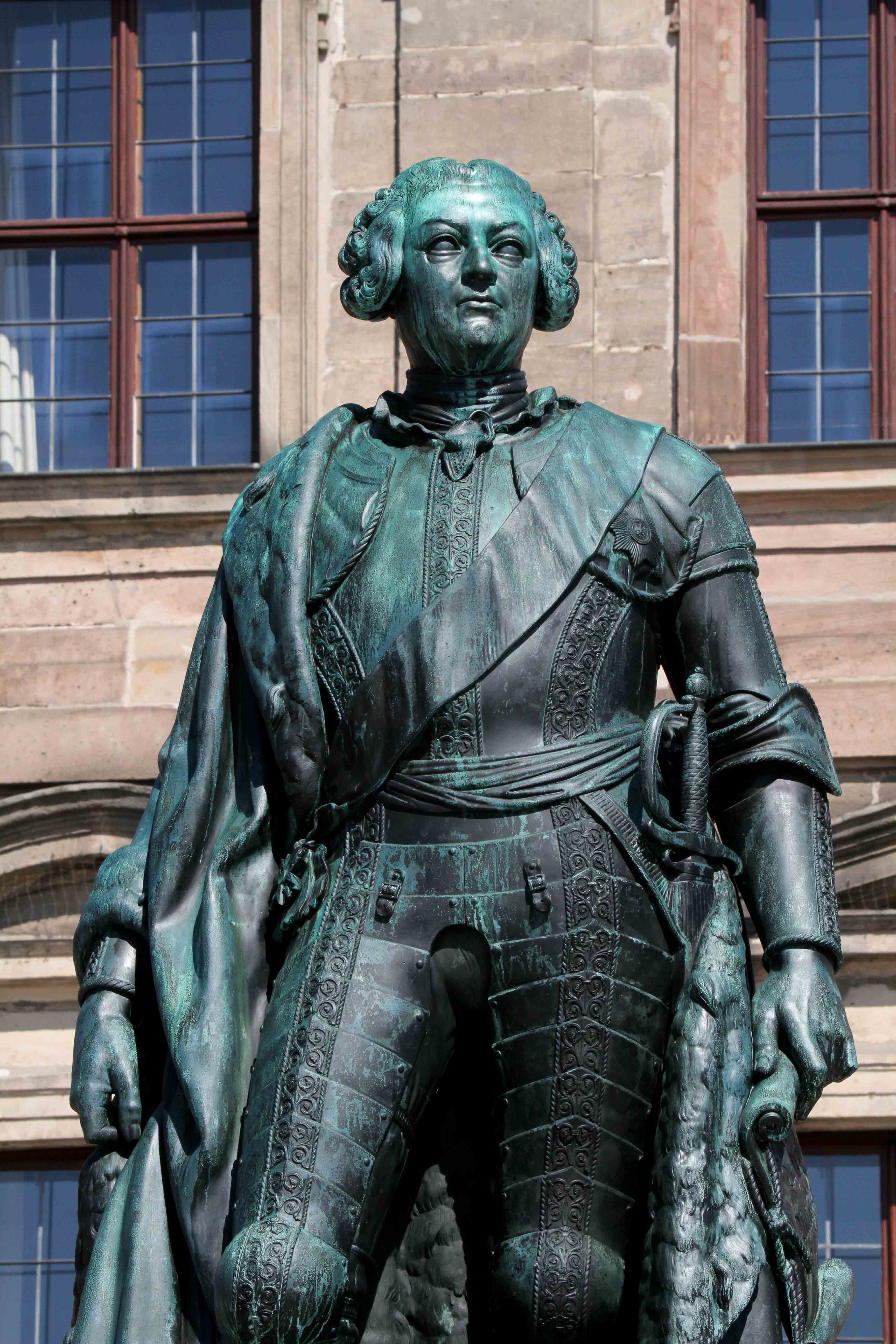 Bild der Markgraf-Statue