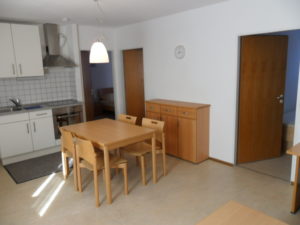 Kitchen and dining room