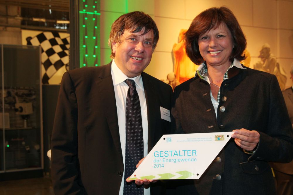 Zum Artikel "Energie Campus Nürnberg ist „Gestalter der Energiewende 2014“"