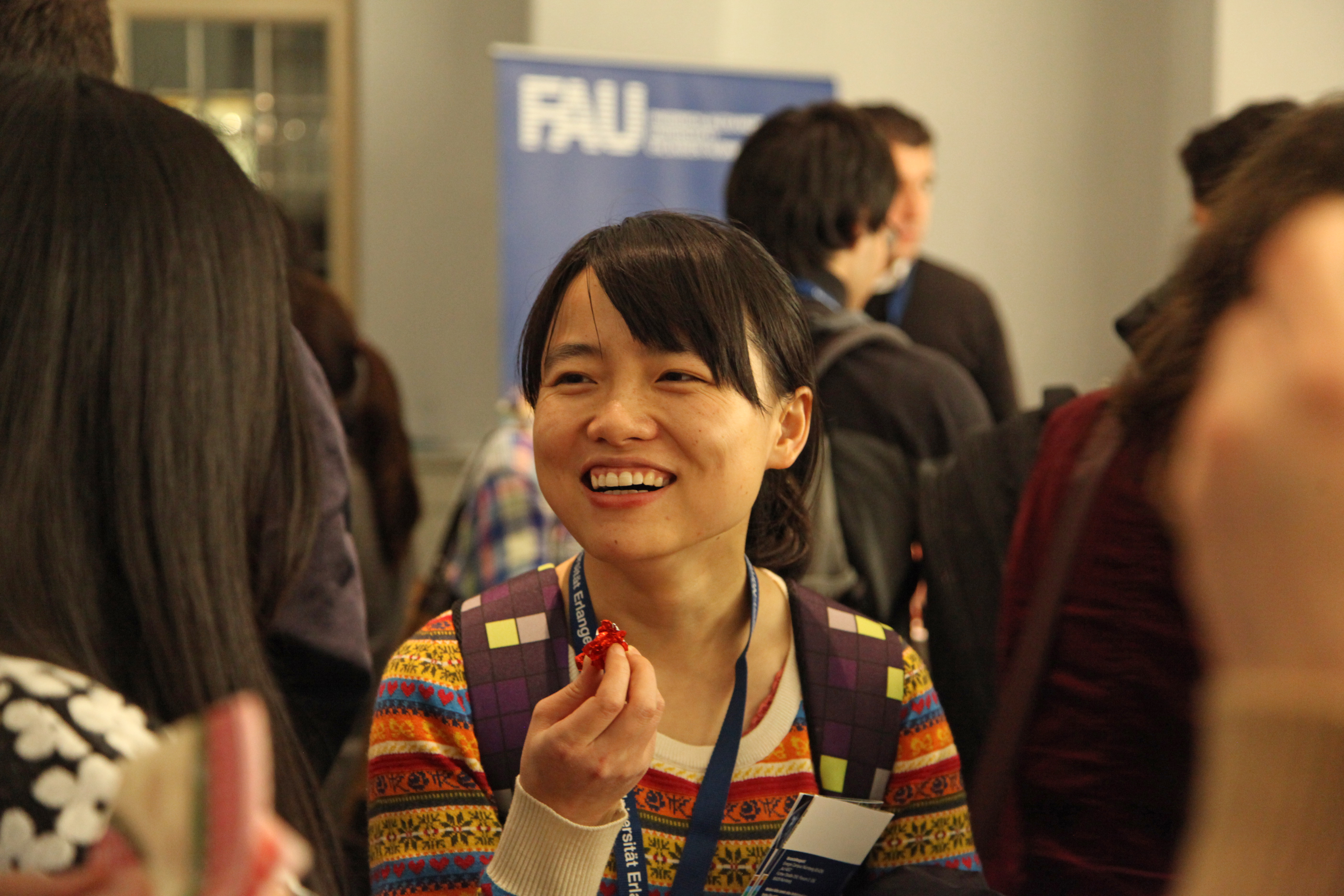 Das Welcome Event am 14. November 2014 in der Erlanger Orangerie. (Bild: Georg Pöhlein)