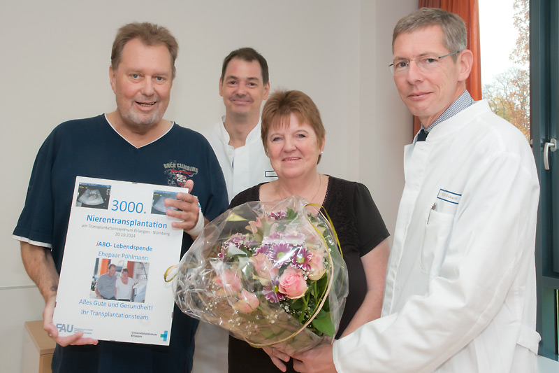 Zum Artikel "3.000. Niere wurde einem Kulmbacher transplantiert"