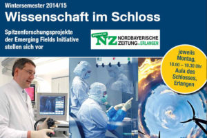 In der Vortragsreihe „Wissenschaft im Schloss“ stellt die FAU innovative Spitzenforschungsprojekte vor. (Bilder: Uniklinikum Erlangen/ Panthermedia)