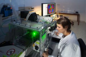 Gebündelte Licht-Technik