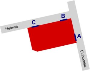 RIA entrances (diagram: FAU)