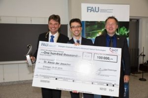 Österreichischer Wissenschaftler erhält den SAOT Young Researcher Award in Optical Technologies