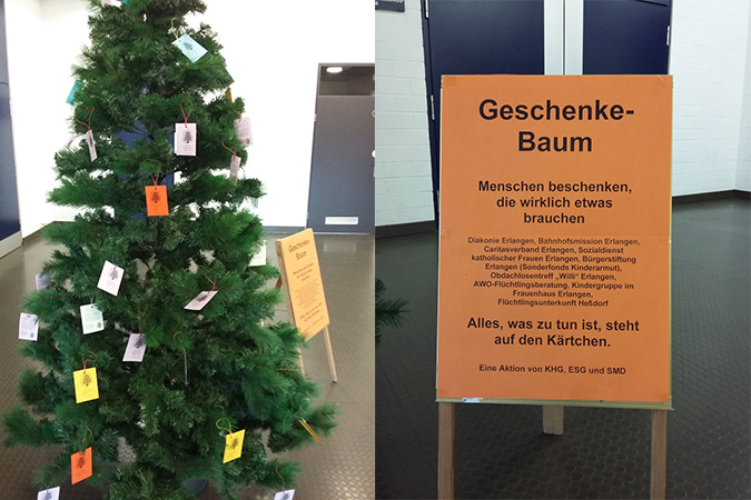 Zum Artikel "Geschenkebaum-Aktion der Hochschulgemeinden"