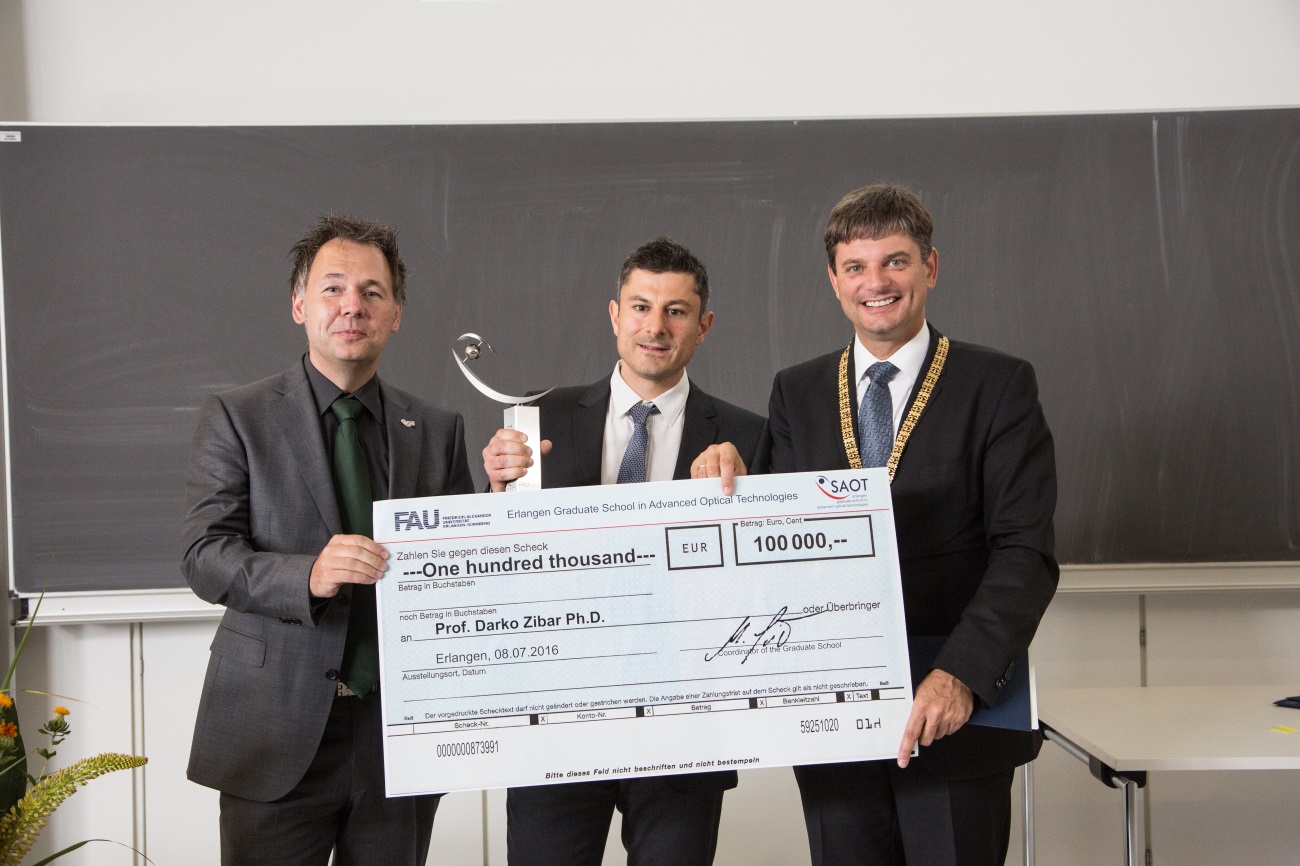 Zum Artikel "Dänischer Wissenschaftler erhält mit 100.000 Euro dotierten Preis der FAU"