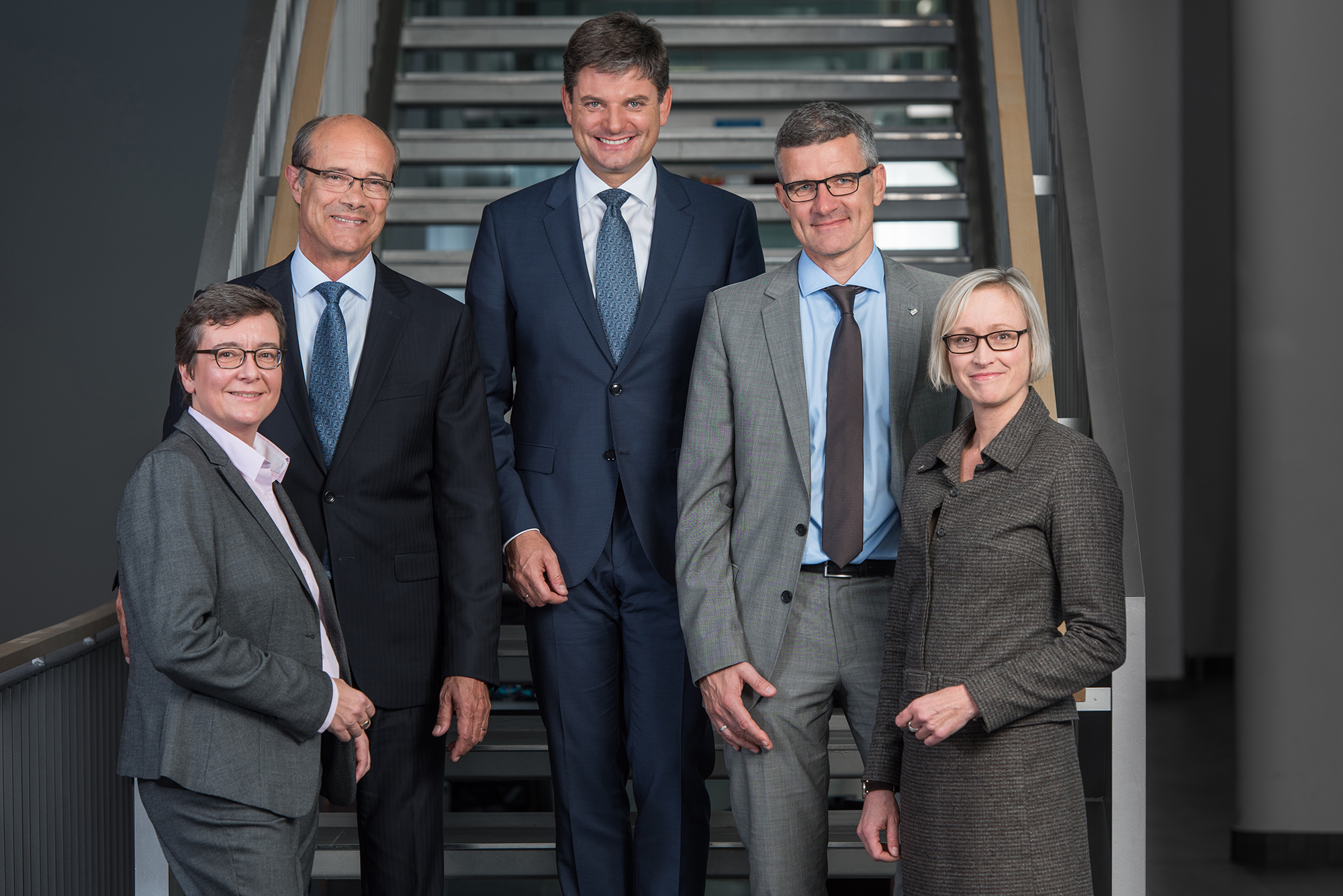 Gruppenfoto der Universitätsleitung der FAU