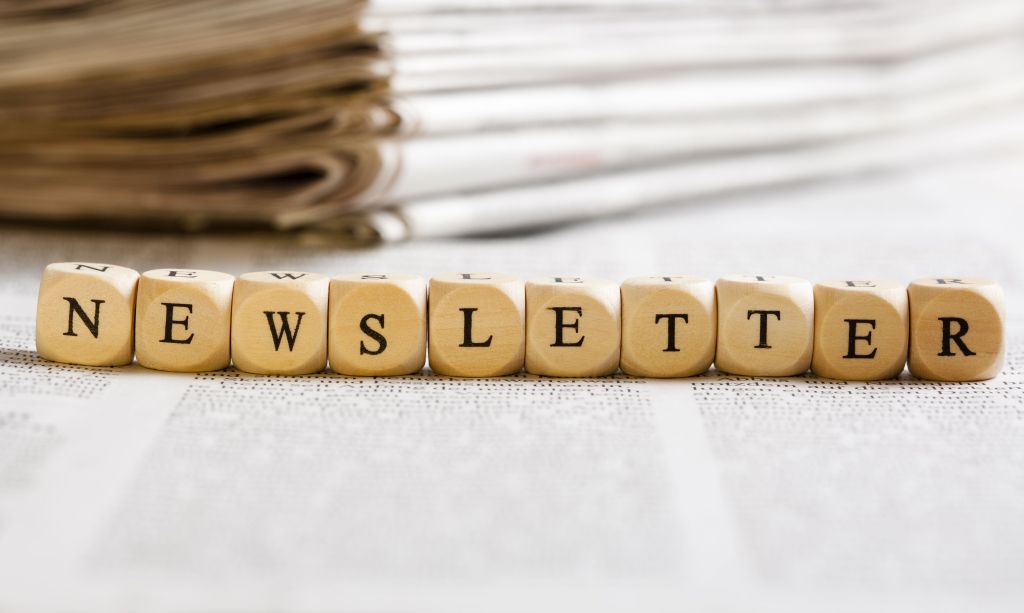 Zur Seite: Newsletter und Facebook