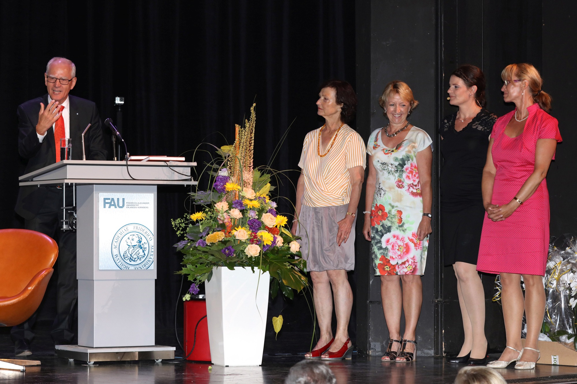 Impressionen von der Festveranstaltung 100 Jahre Universitätsbund Erlangen-Nuernberg (Bild: Kurt Fuchs)