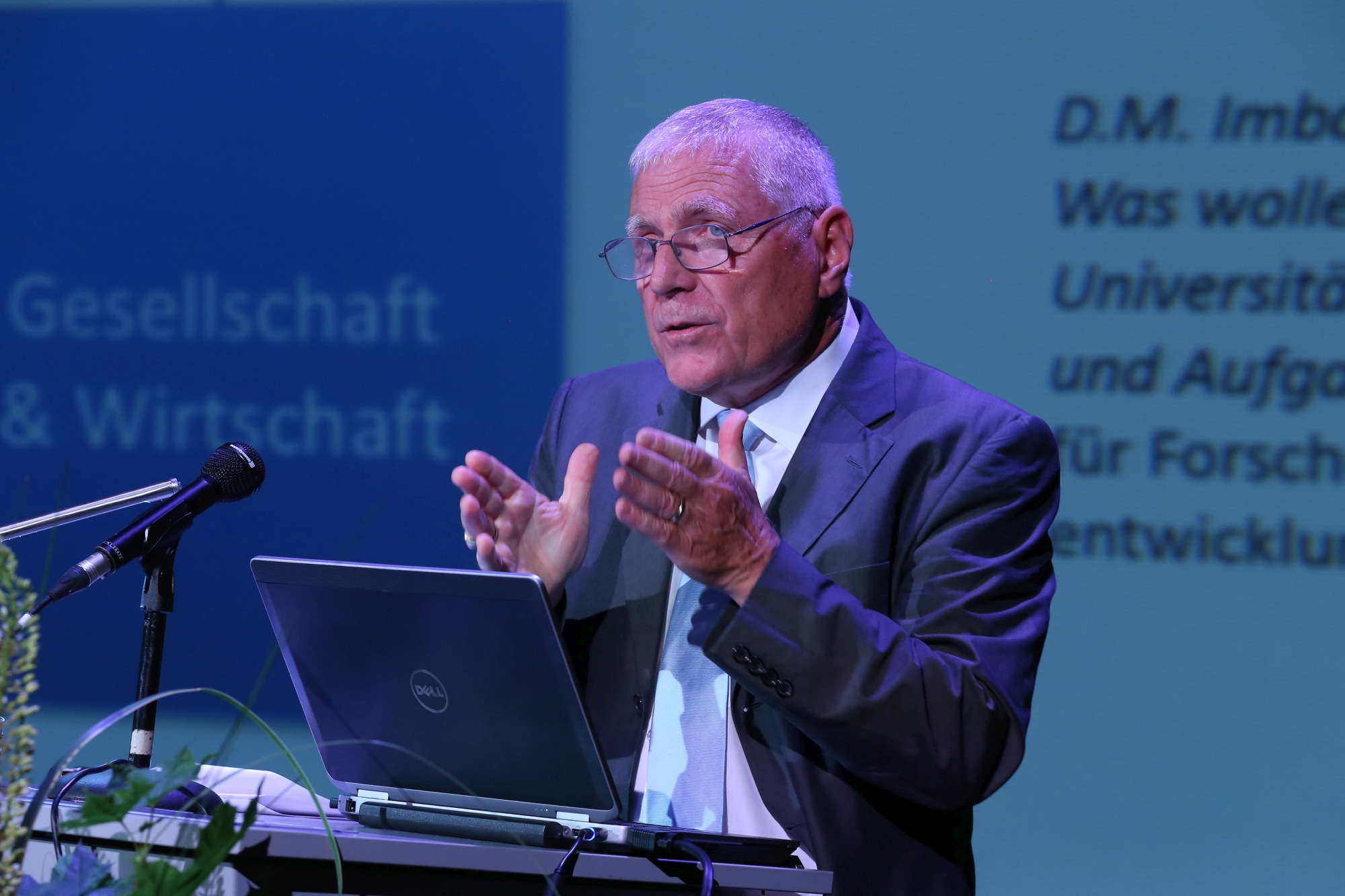 Impressionen von der Festveranstaltung 100 Jahre Universitätsbund Erlangen-Nuernberg (Bild: Kurt Fuchs)