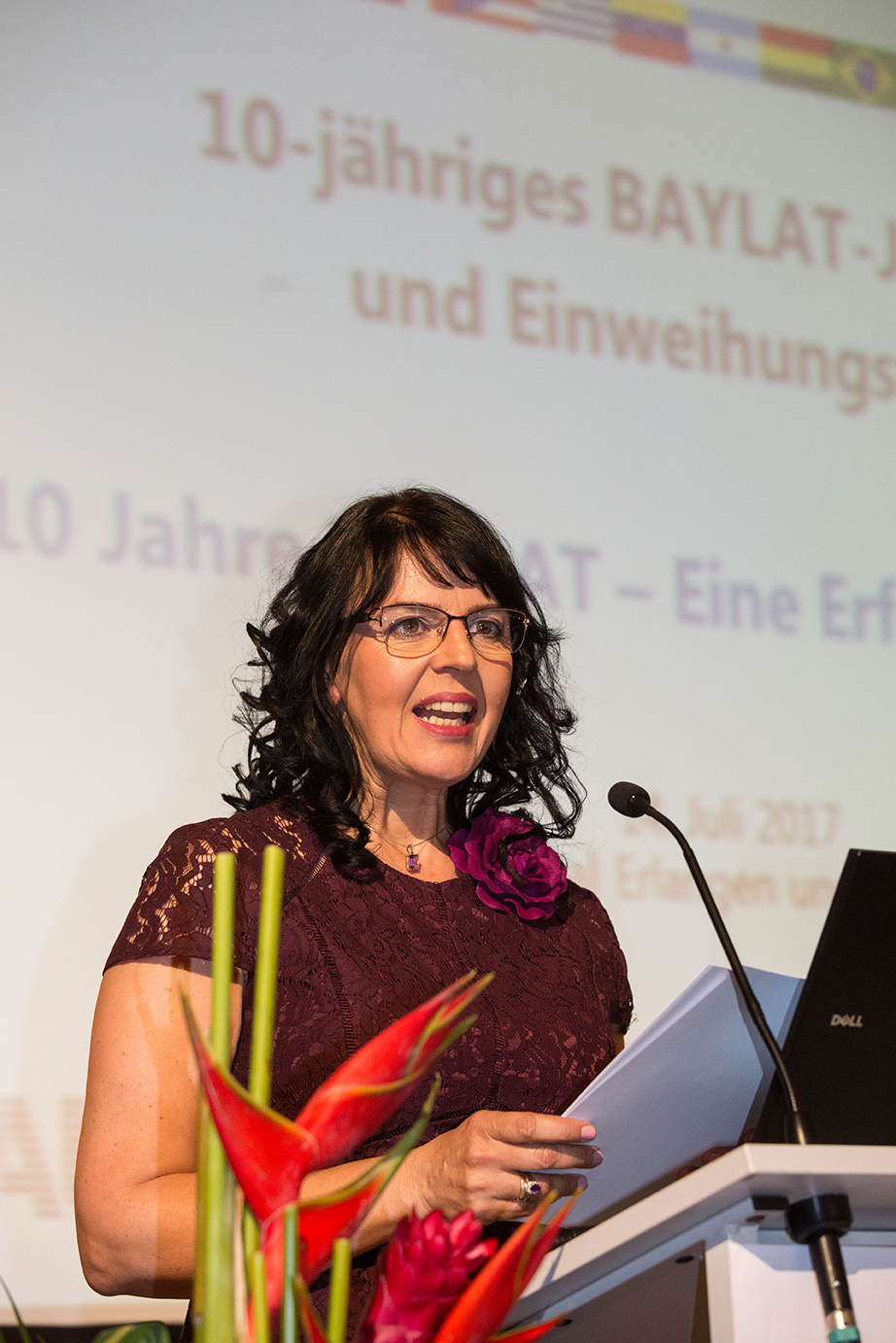 10-jähriges BAYLAT-Jubiläum - Dr. Irma de Melo-Reiners, BAYLAT-Geschäftsführerin (Bild: Georg Pöhlein)