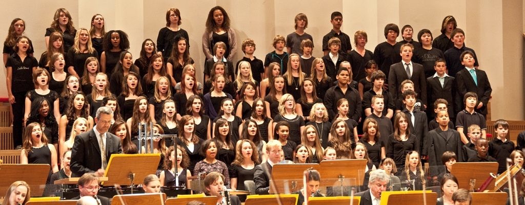 Für die Chorklassen von klasse.im.puls gibt es die Möglichkeit bei einem Konzert der Nürnberger Symphoniker aufzutreten. (Bild: Stephan Hummel)