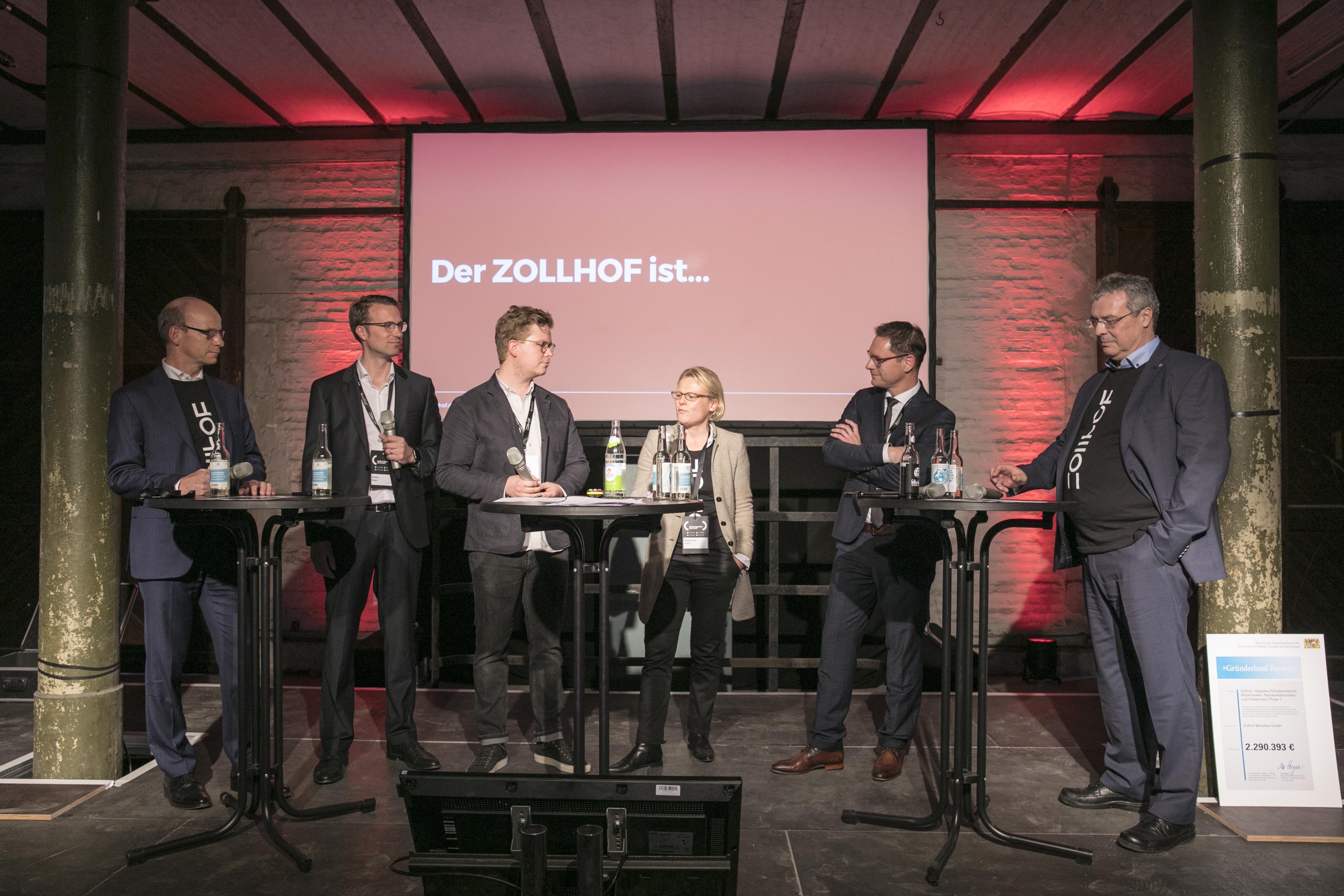 Die FAU fördert als eine der innovativsten Universitäten Europas die Gründerszene in Nürnberg. Beim digitalen Gründerzentrum Zollhof Tech Incubator, das nun seine Eröffnung feierte, ist die FAU Gesellschafterin. (Bild: Zollhof Tech Incubator)