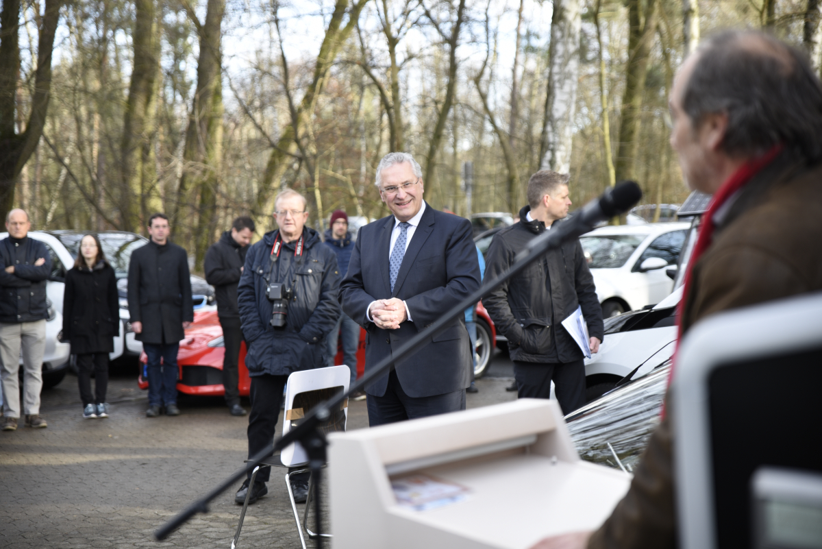 Innenminister Joachim Herrmann (Bild: FAU/Boris Mijat)