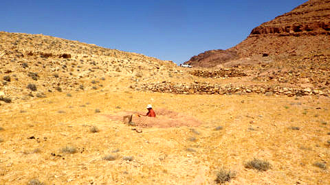 Terrassenfelder östlich und westlich des Jordangrabens