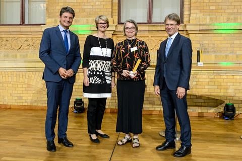 Preisübergabe Dabrowska Humboldt Preis Verleihung