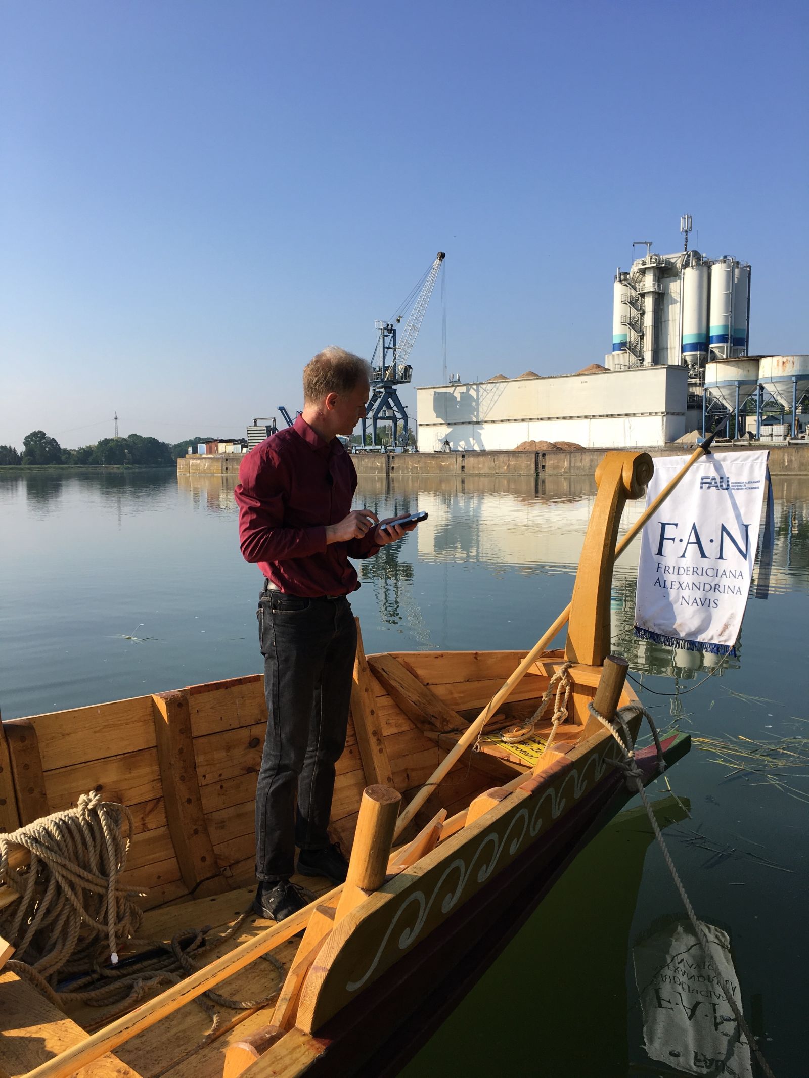 Taufe und Jungfernfahrt der F.A.N. nach Fürth und Nürnberg (Bild: FAU/Susanne Langer)