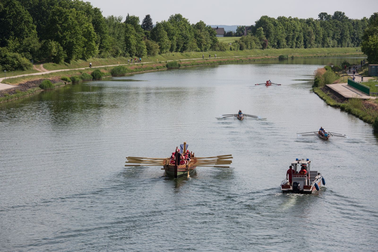 Taufe und Jungfernfahrt der F.A.N. nach Fürth und Nürnberg(Bild: FAU/Georg Pöhlein)