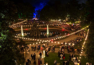 Schlossgartenfest 2018 at Friedrich-Alexander-Universität Erlangen-Nürnberg, June 30, 2018. (Image: FAU/Georg Pöhlein)