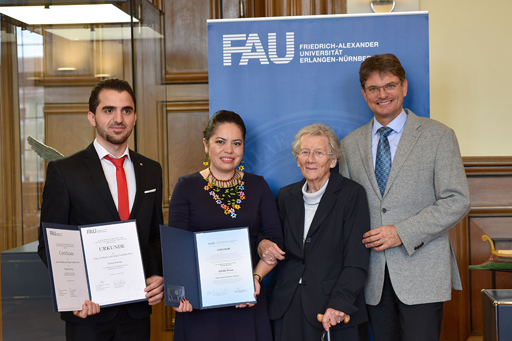 Zum Artikel "Die FAU würdigt soziales Engagement und herausragende Leistungen von Studierenden"