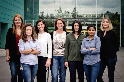 Das Organisationskomitee von Women in Science