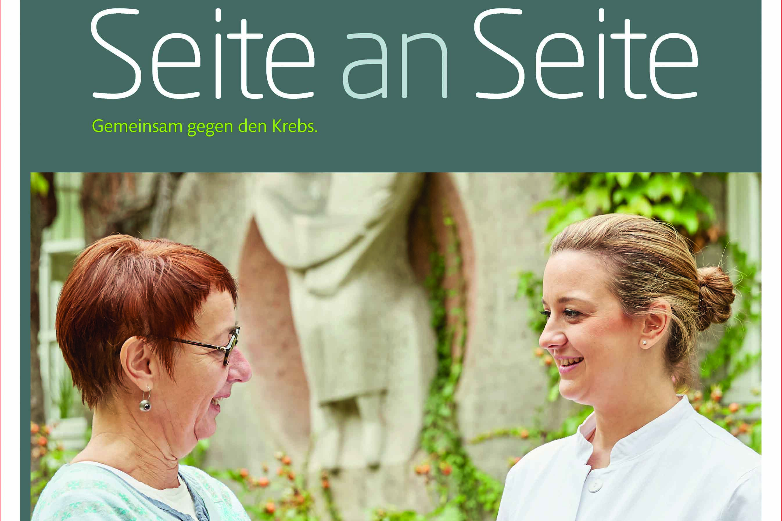 Das neue Magazin „Seite an Seite – Gemeinsam gegen den Krebs“ enthält viele Infos für Krebspatienten. (Bild: Uni-Klinikum Erlangen)