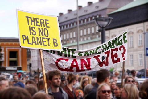 Klimademo in Copenhagen September 2018
