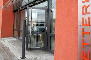 Door of University buildings in Erlangen-Tennenlohe