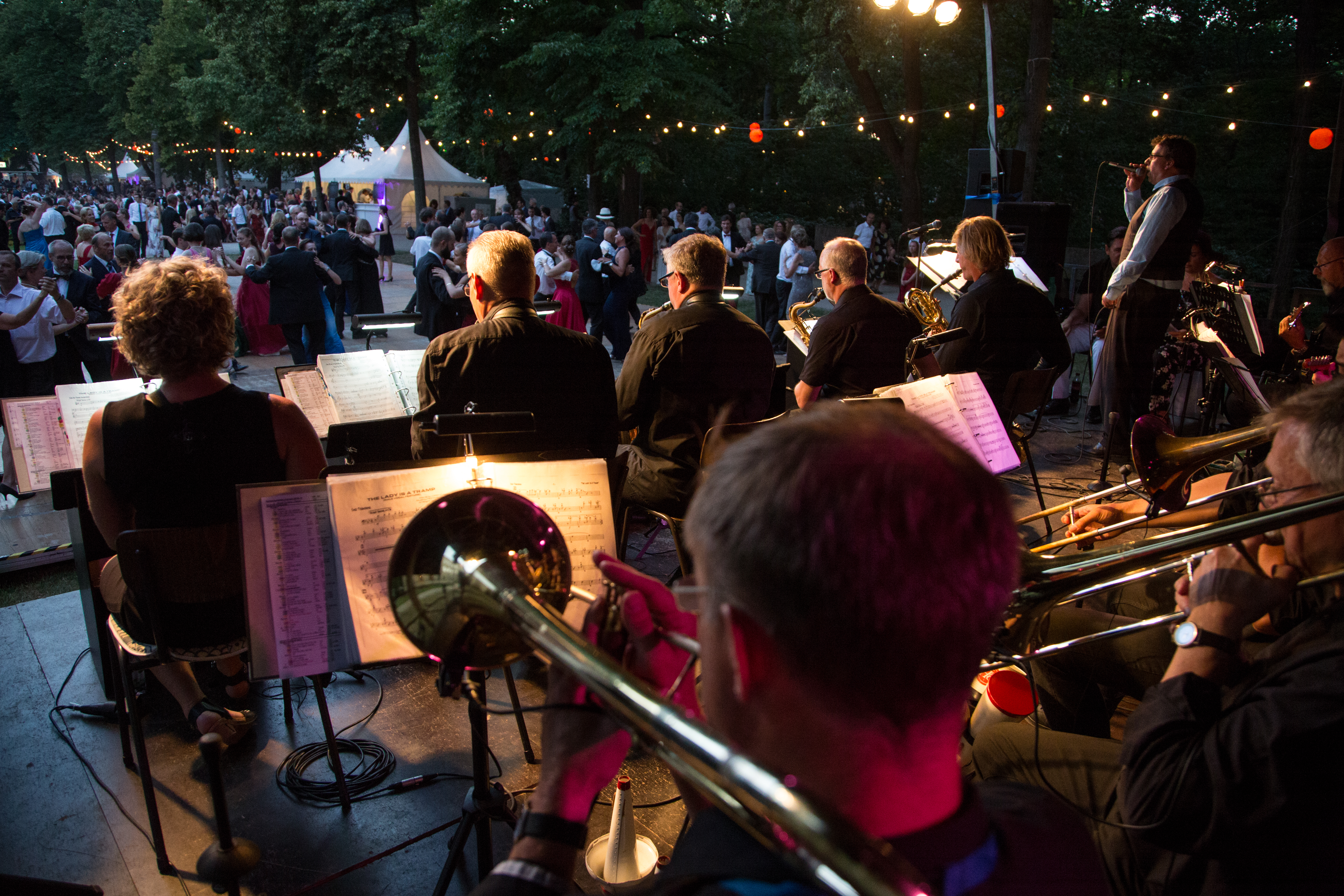 Band at Schlossgartenfest