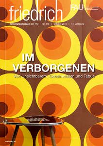 Cover FAU-Forschungsmagazin friedrich Nr. 119