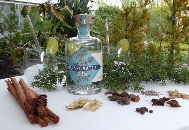 FAU Aromatix Gin Ingerdients