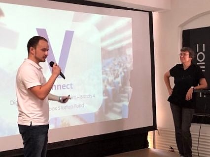 Die FAU Sandbox startete ihr Programm mit dem Kick-Off Event im Zollhof Tech Incubator in Nürnberg. Nach einer kurzen Einführung stelle jedes Team seine Geschäftsidee in kurzen Präsentationen vor. Anschließend wurde jedem Team entsprechend des Themas und Geschäftsbereichs ihrer Idee ein Mentor zur Seite gestellt. (Bild: Victoria Goldberg)