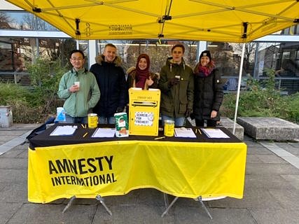 Infostand Amnesty International