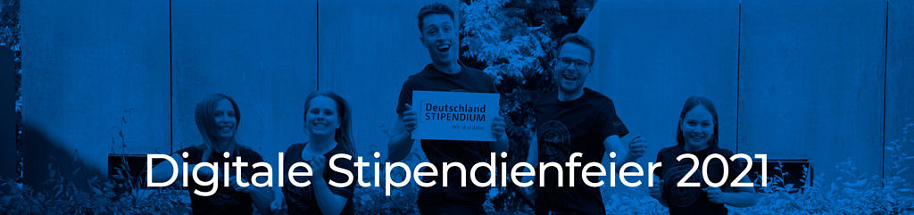 Banner Stipendienfeier 2021