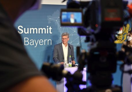Hightech Summit Bayern an der FAU (Bild: FAU/Harald Sippel)
