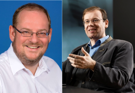 Porträt von Dr. Patrick Krauß und Prof. Dr. Andreas Maier