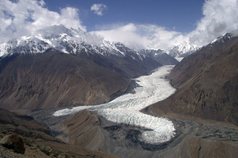 Yazghilgletscher im westlichen Karakorum