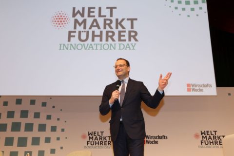 Jens Sphan beim Weltmarktführer Innovation Day