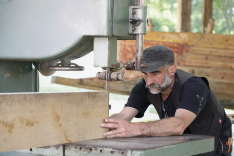 Workshop "Römisches Handwerk und Römischer Schiffbau". (Bild: FAU/Giulia Iannicelli)