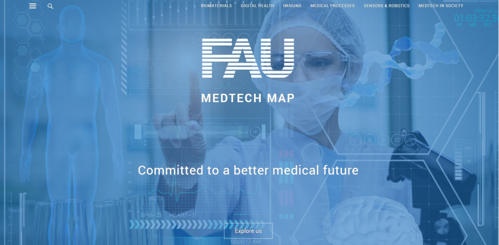 Screenshot Medtech-Map