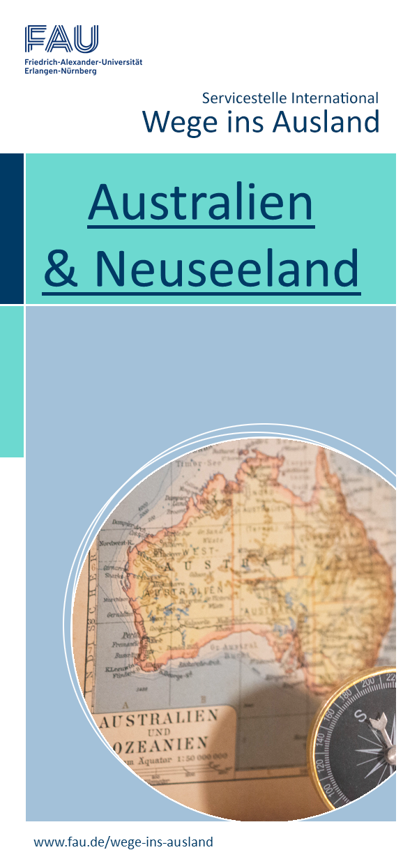 Messe Wege ins Ausland Roll Up Australien