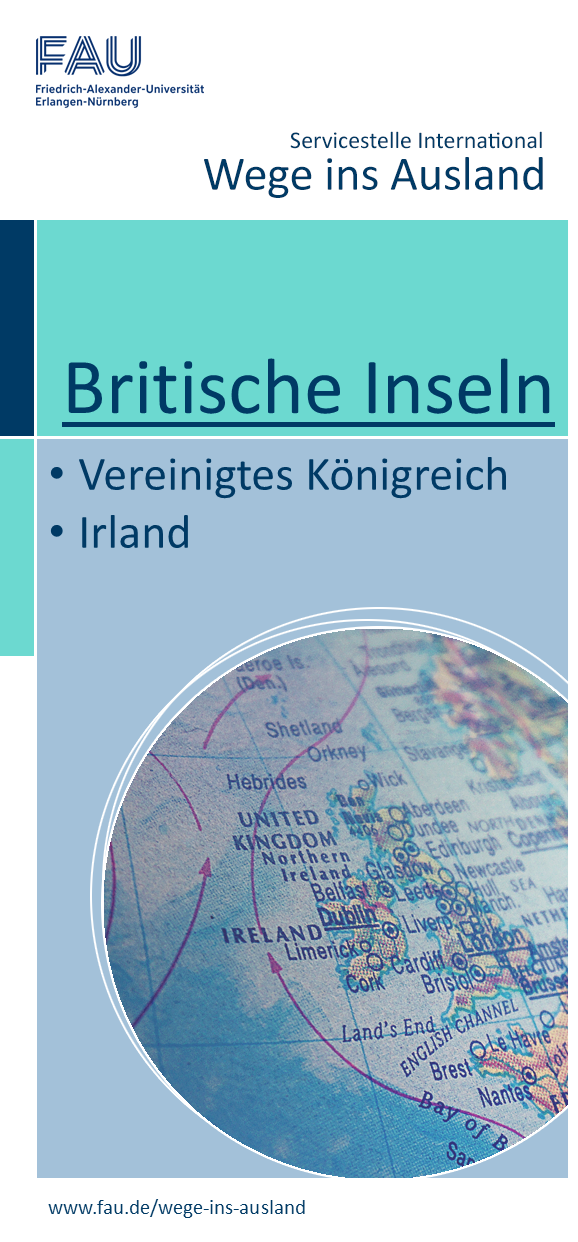 Messe Wege ins Ausland Roll Up Brit Inseln