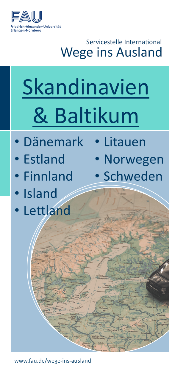 Messe Wege ins Ausland Roll Up Skandinavien