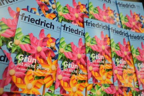 friedrich-Magazine nebeneinander