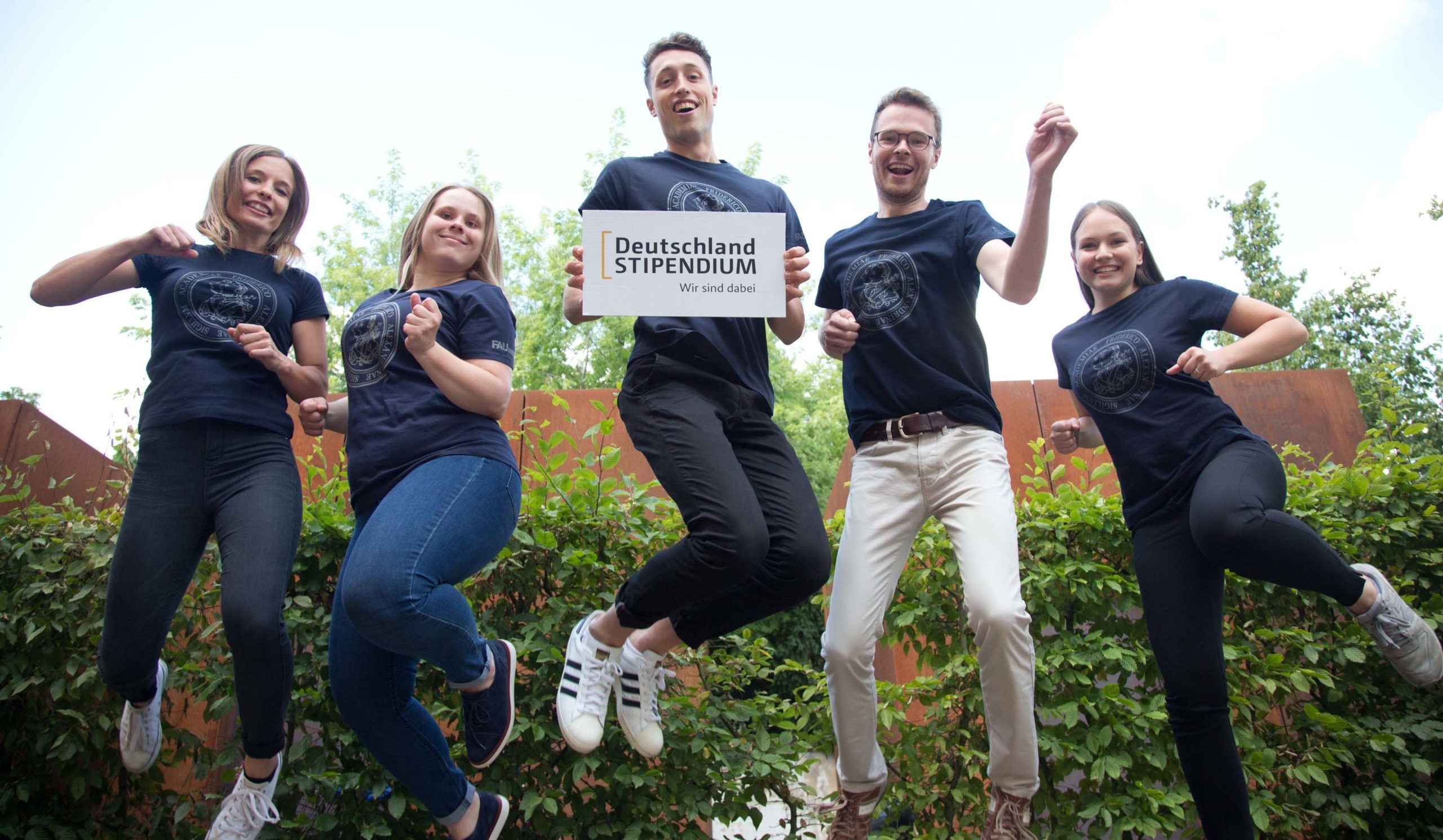 Studierende mit Deutschlandstipendium